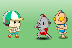 冒险岛小龙vs奥特曼