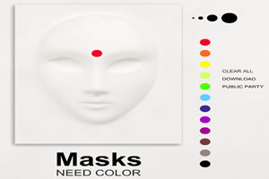 面具需要色彩