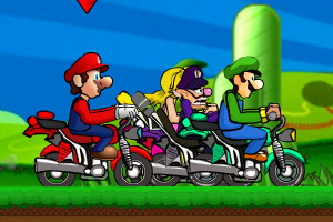 超级玛丽摩托赛