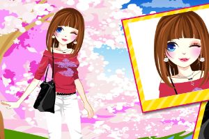 时装设计师女孩