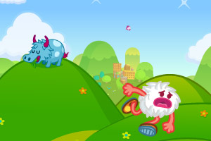 小毛怪飞翔旅程