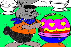 复活节彩蛋填色4