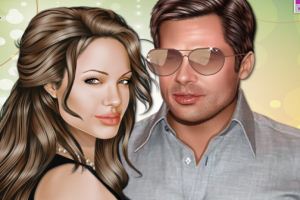 好莱坞夫妇化妆