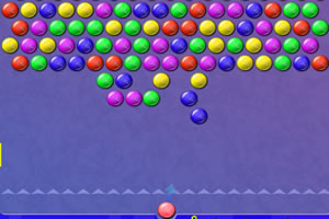 可爱彩球泡泡龙