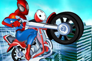 蜘蛛侠公路摩托赛