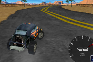 3D老式汽车飙车赛