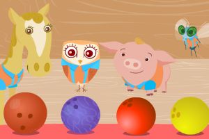 动物保龄球大赛