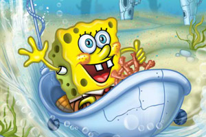 海绵宝宝浴缸赛车2
