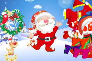 可爱的圣诞老人