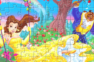 迪士尼明星的拼图