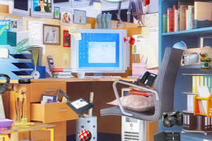 现代房间找东西