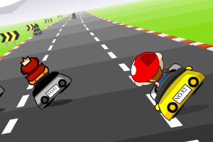 马里奥四驱车竞技