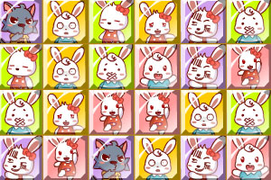 兔小贝起跑线连连看