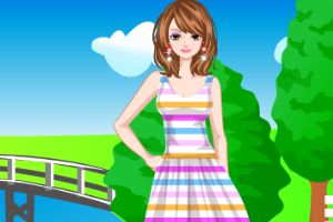 美丽的春天装扮