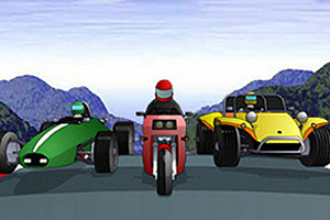 疯狂过山四驱车3无敌版