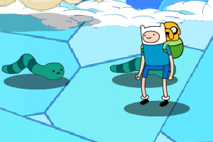 杰克和橡皮狗战毛毛虫