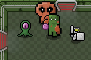 像素人大战外星人