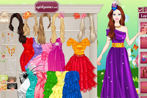 芭比的订婚礼服