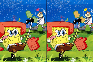 海绵宝宝来找茬