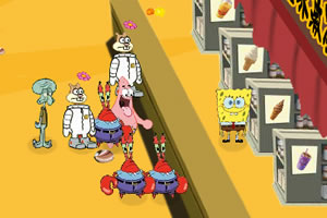 海绵宝宝冰激凌店