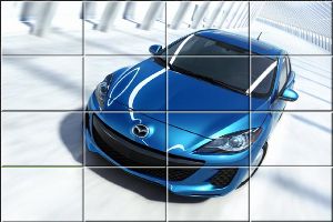 马自达赛车拼图3