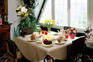 豪宅餐厅找东西