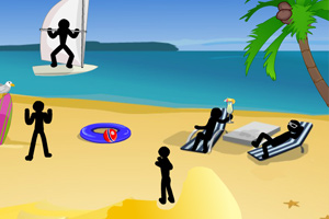 火柴人死亡沙滩