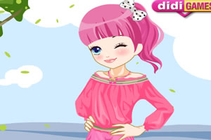 可爱小女生装扮