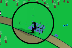 公园枪击火柴人