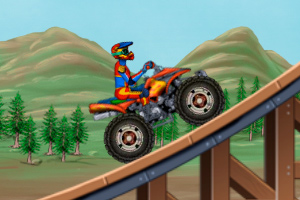 山地摩托表演赛