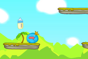 蓝色小怪找奶瓶