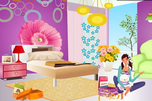 女孩的卧室