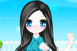 夏日时尚可爱女孩