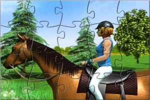 骑马拼图