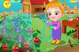 可爱宝贝爱劳动