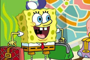 调皮海绵宝宝找东西