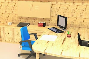 实木办公室逃生