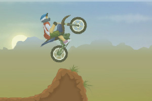  特技山地摩托2无敌版