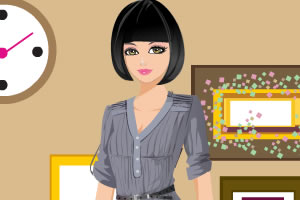 漂亮的模特女孩