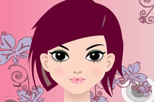 美丽女孩改头换面