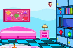 简陋彩色房间逃脱