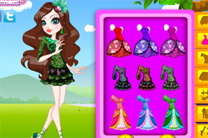 贵族小姐的礼服