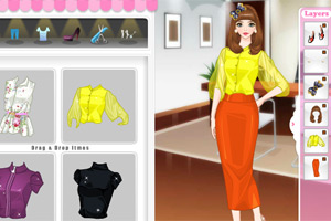 优雅办公室女郎