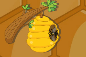 蜜蜂回巢