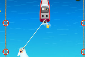 小男孩海滩冲浪