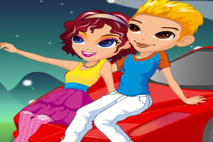 情侣的浪漫之夜