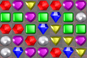 彩色宝石对对碰