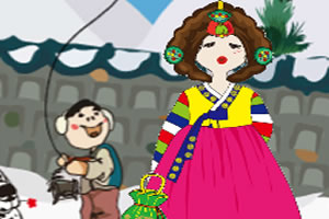 爱美丽的民族装