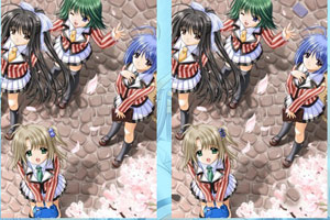 动漫美女大找茬