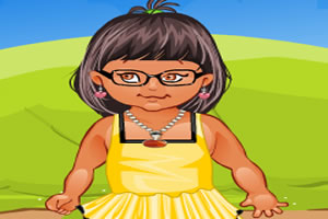 天真活泼的女孩